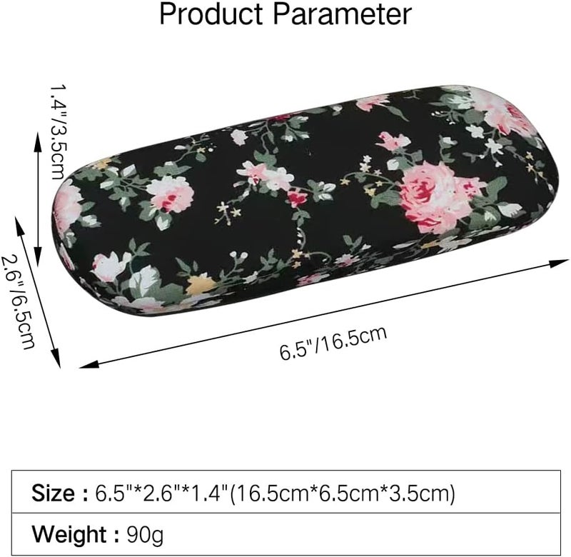 PERFECTSIGHT Store Hard Shell Eyeglasses Case, Kawaii Protective Glasses Case for Kids, Cute Eyeglass Case for Women Men Girls - Image 2